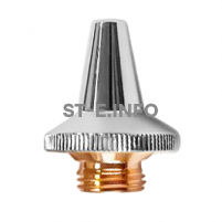 Сопло двойное хромированное 3D д.2,0 мм арт.120GJT0220 - st-e.info - Екатеринбург